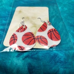 Basketball Earrings